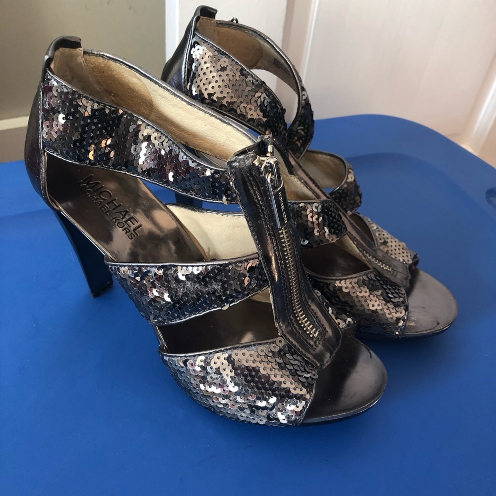 Michael Koran’s Sequin Heels